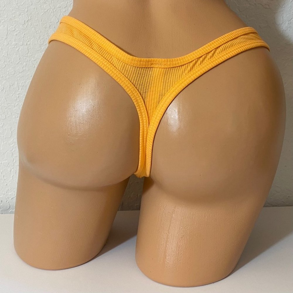 VS Pink XL Boo Halloween Cotton Thong Underwear Panty - Picture 2 of 5